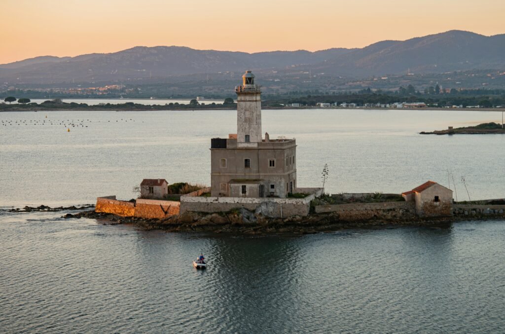 De haven van Olbia