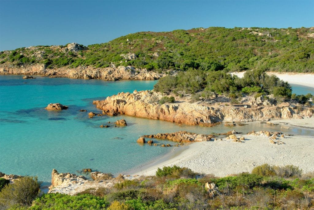 Spiaggia del principe Spiaggia del principe strand op Sardinië