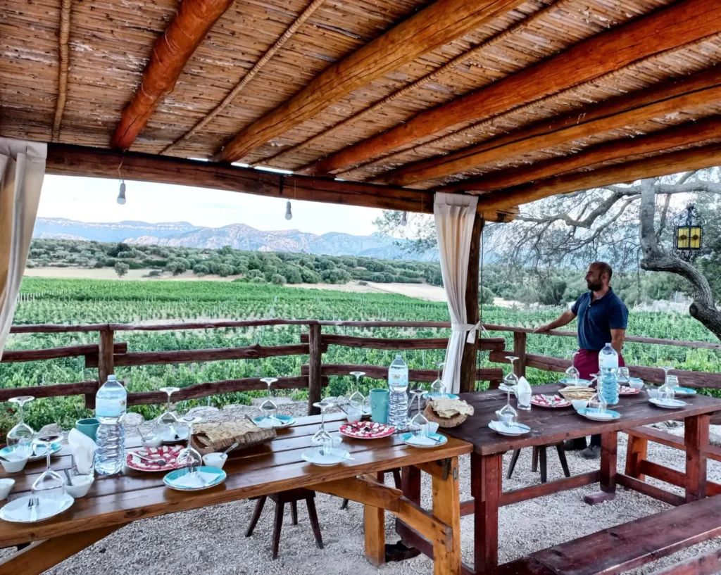 Wijnproeverij Dorgali Oost-Sardinie