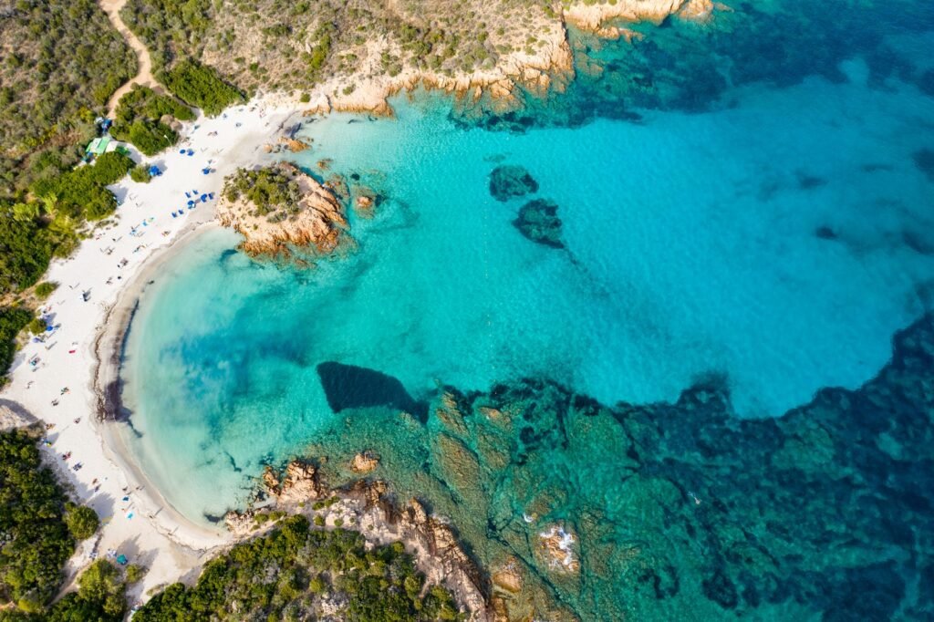 Spiaggia del Principe Costa Smeralda Sardinië