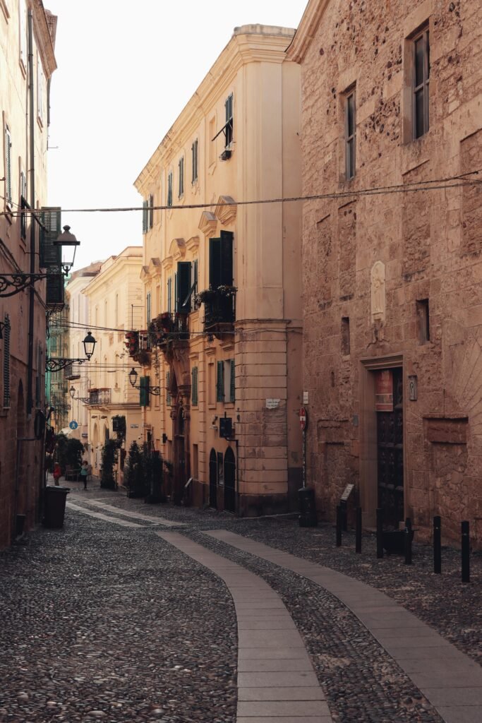 Stad Sardinië Alghero
