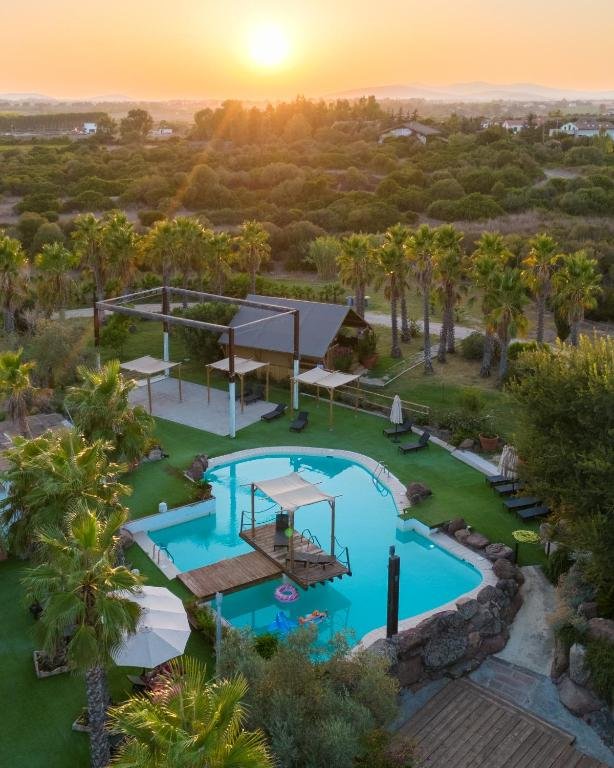 Butterfly House Sardinië luxe glamping romantisch overnachten