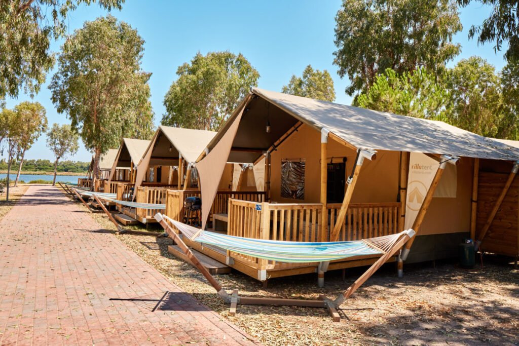 Glamping animatie sardinië