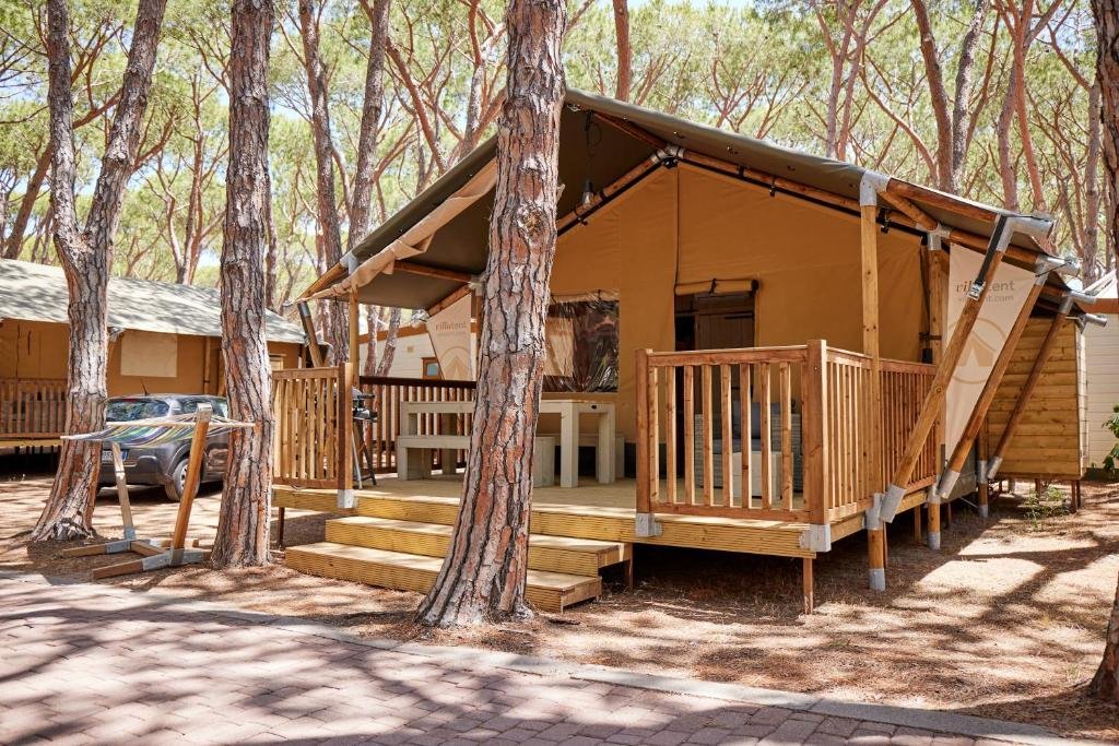 Glampingtenten Noord-Sardinië glamping aan het strand