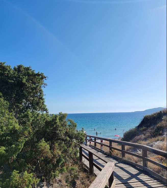Strand op Sardinië met kinderen Alghero