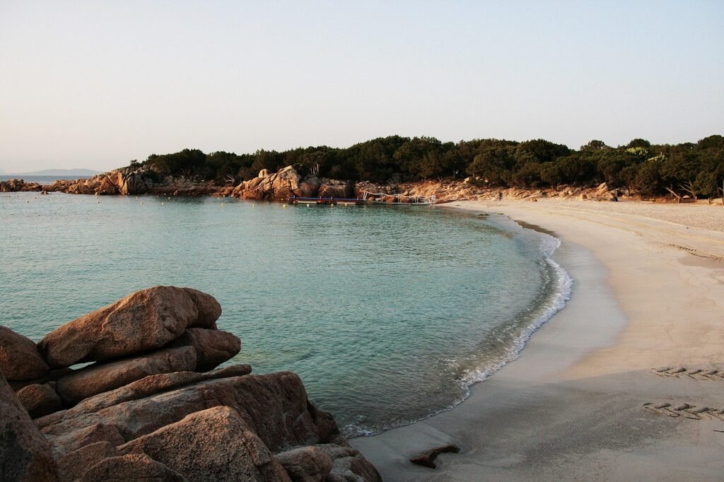 Costa Smeralda strand noorden van Sardinië mooiste