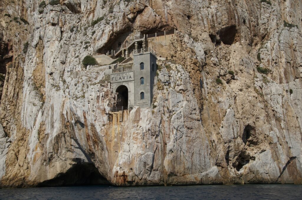 Porto Flavia onbekende plekken Sardinië