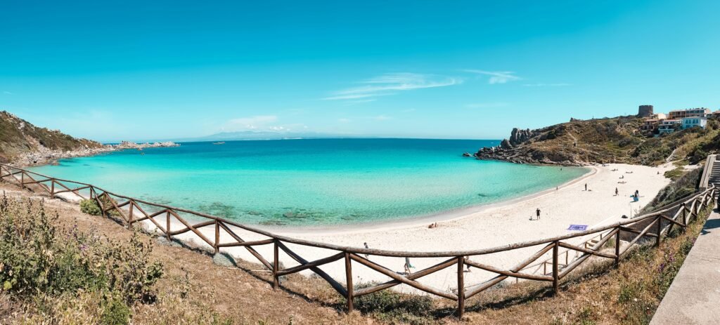 Rena Bianca strand Santa Teresa Gallura Sardinië Rena Bianca strand Santa Teresa Gallura Sardinië