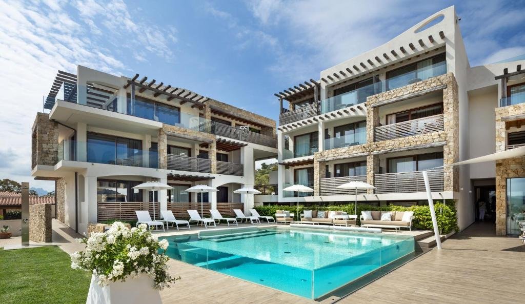 Boutique hotel Costa Smeralda strand zwembad adult only