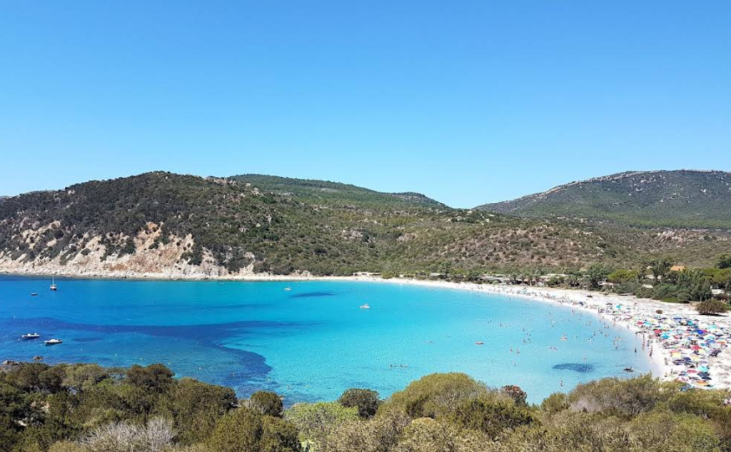 Spiaggia di Cala Pira sudsardinien
