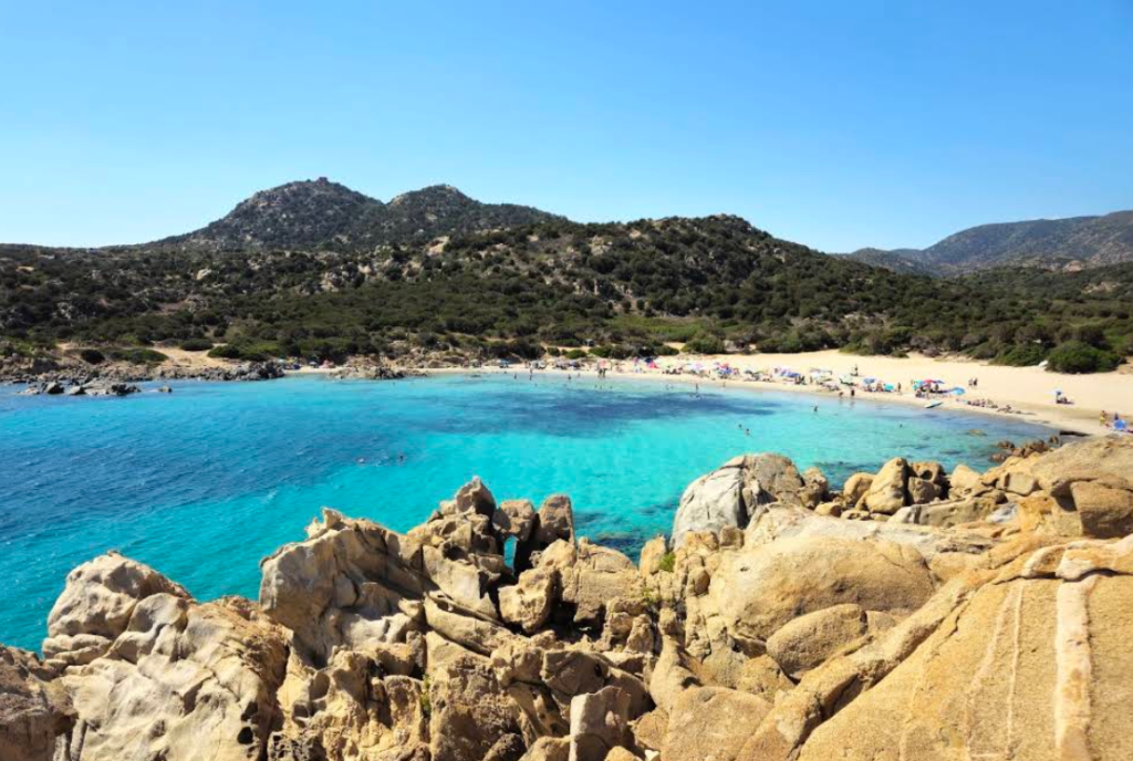 Cala Cipolla strande sudsardinien Chia Cagliari