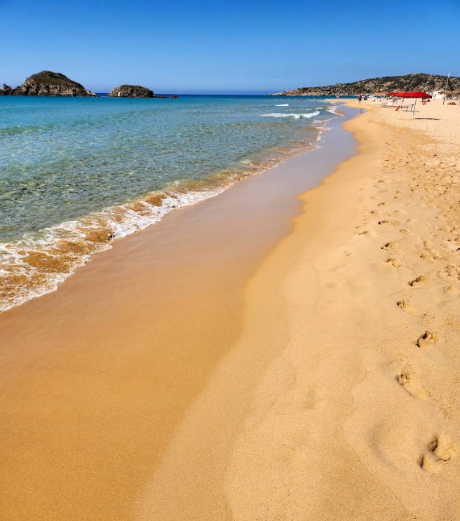 Schönste strande chia suden sardiniens