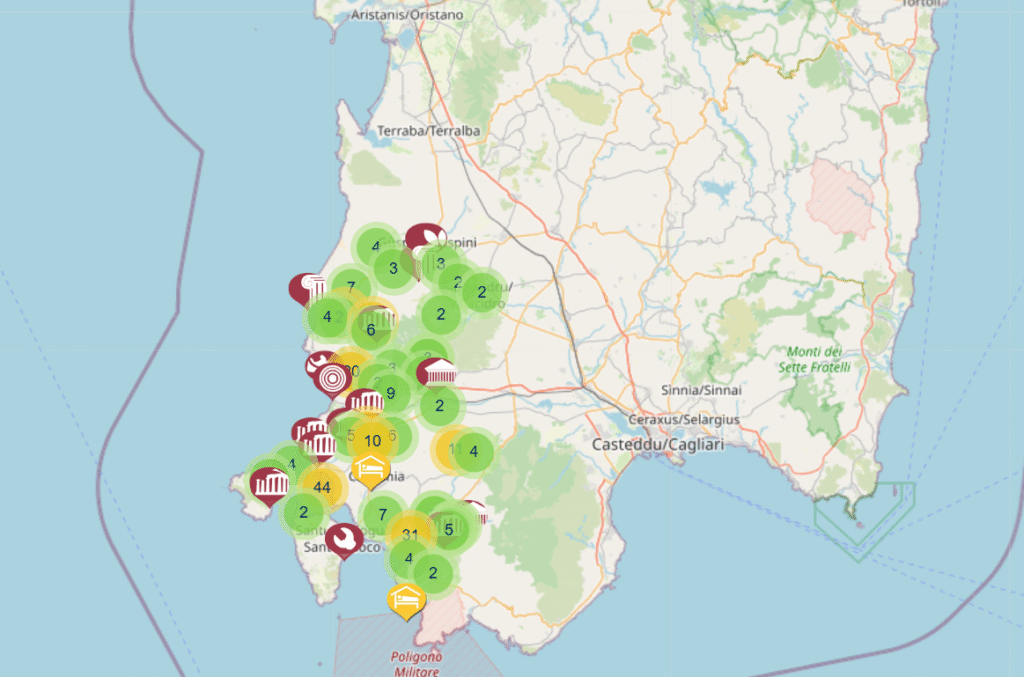 Meerdaagse wandeltour fietstour Sardinië Europa