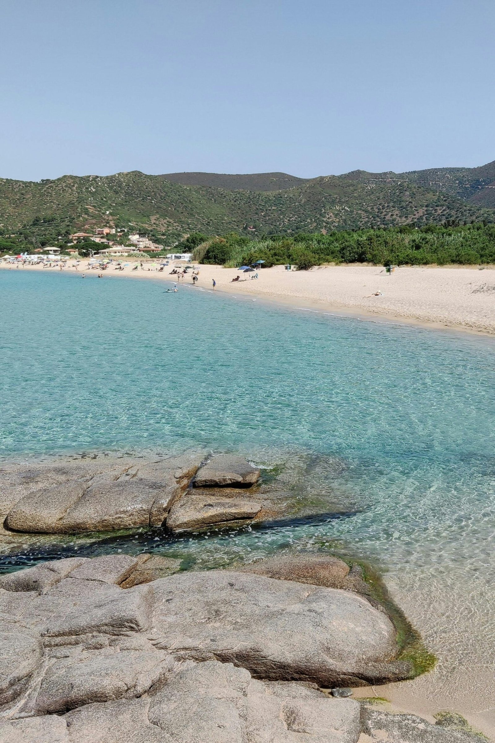 Kindvriendelijk strand Sardinië