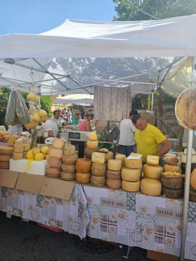 Markt Sardinië San Pantaleo
