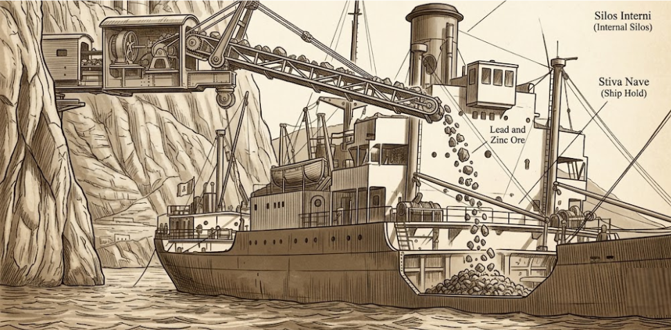 schip laden porto flavia