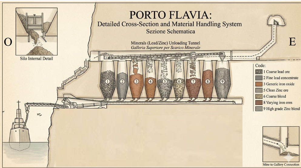 transportsysteem porto flavia